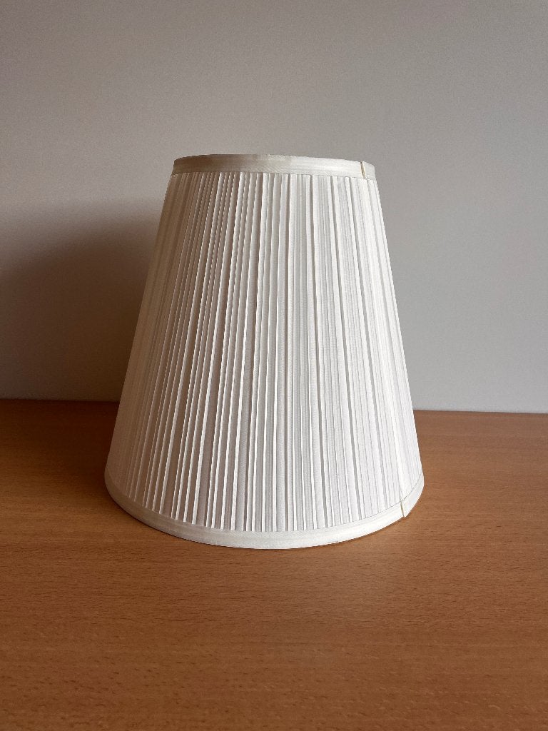 Plissé Lampenkap (IKEA MYRHULT), Huis en Inrichting, Lampen | Lampenkappen, Ophalen, Wit, Zo goed als nieuw, Overige materialen