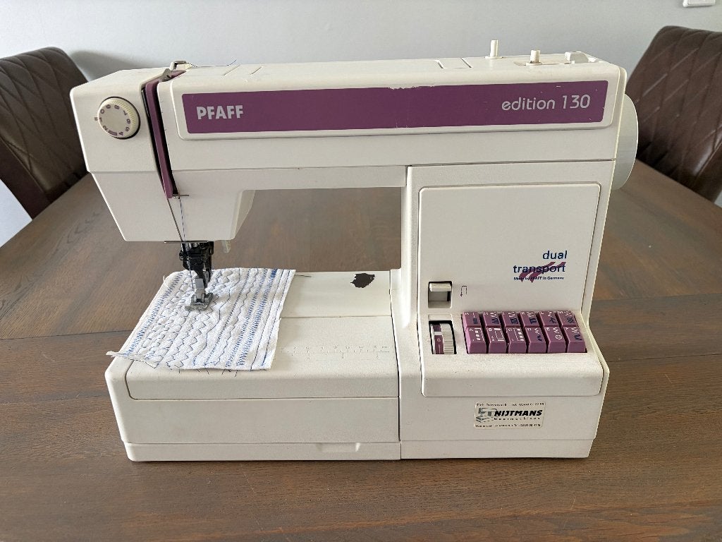 superdegelijke PFAFF NAAIMACHINE , helemaal nagekeken, Waddinxveen, Ophalen of Verzenden, Naaimachine, X