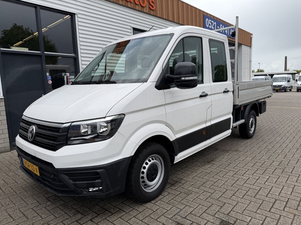 Volkswagen Crafter 35 2.0 TDI 177pk L3 EL DC 6 persoons Comf, 13 km/l, Gebruikt, 4 cilinders, Met garantie (alle)