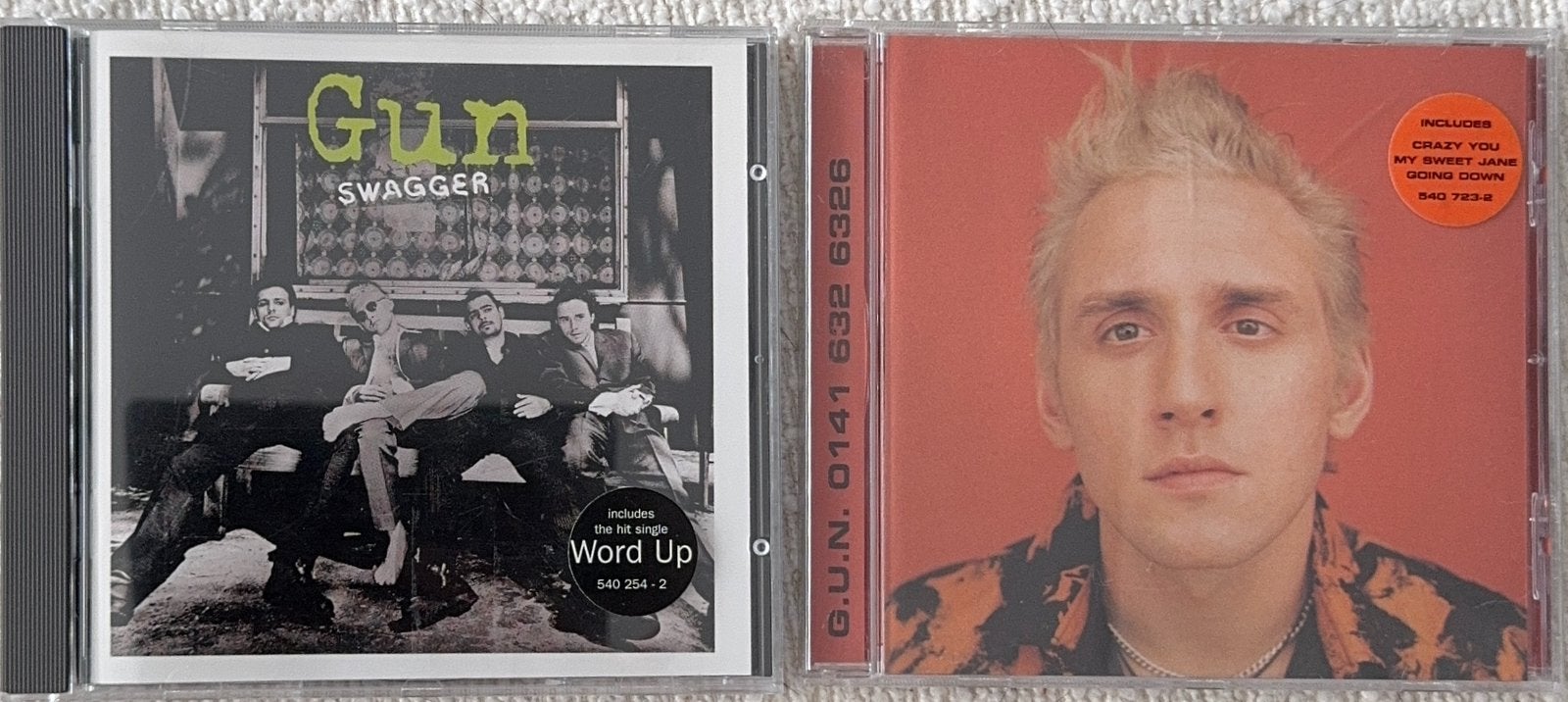 GUN, Swagger + 0141 632.6326, in 1 koop of los te koop, Verzenden, Zo goed als nieuw, Alternative Rock, Album
