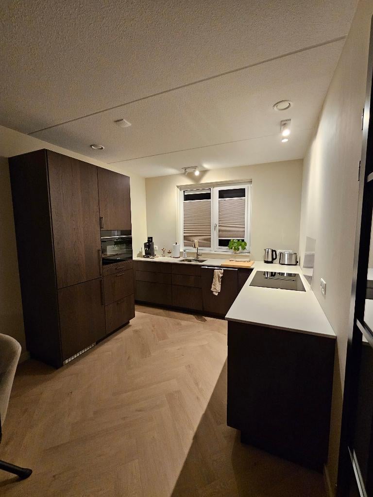 Dekton/Hogedrukporselein keukenblad, Ophalen, Crème, Nieuw, 200 cm of meer