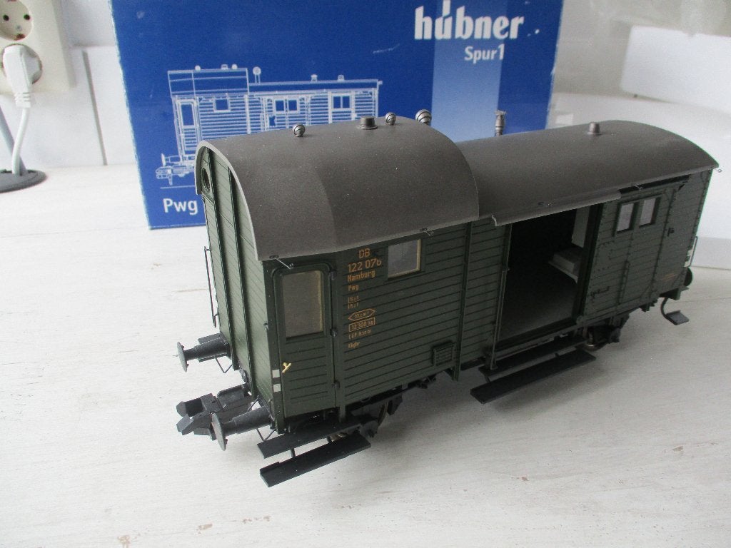 Hübner Goederen begeleidings wagen Pwg pr.14 DB Spoor 1, Overige merken, Gelijkstroom of Wisselstroom, Wagon, Ophalen of Verzenden