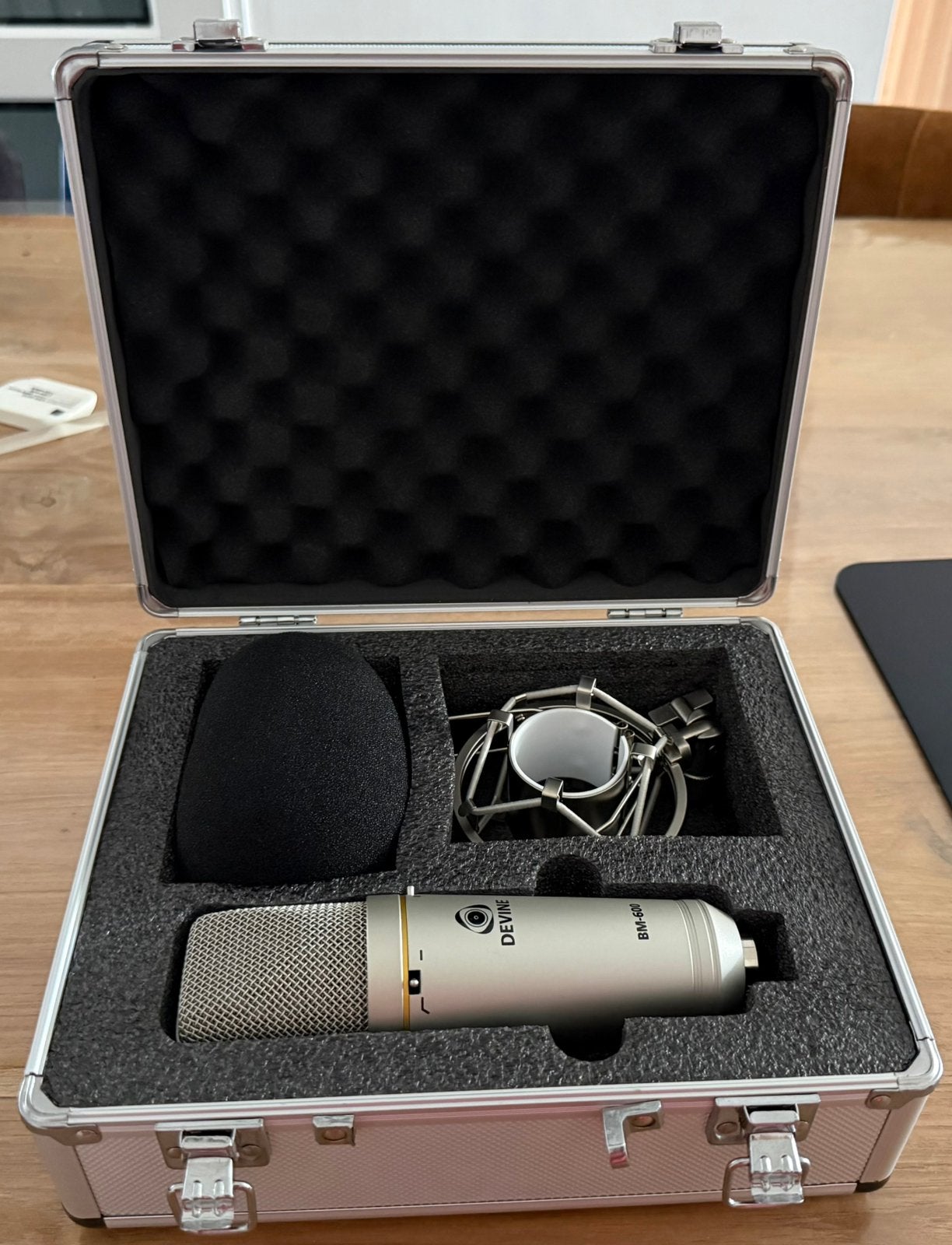 Devine BM-600 microfoon, Muziek en Instrumenten, Microfoons, Ophalen of Verzenden, Zo goed als nieuw, Overige typen