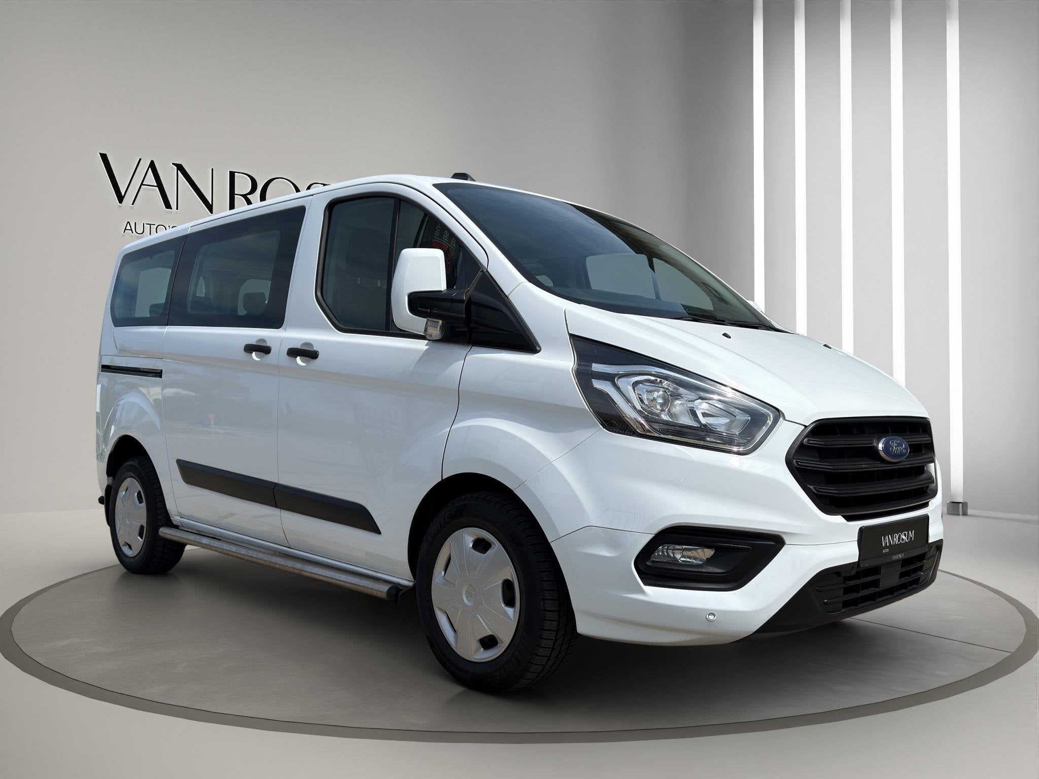 Ford Transit Custom 320 1.0 EcoBoost L1H1 PHEV Trend 9 Perso, Gebruikt, Euro 6, Wit, Bedrijf