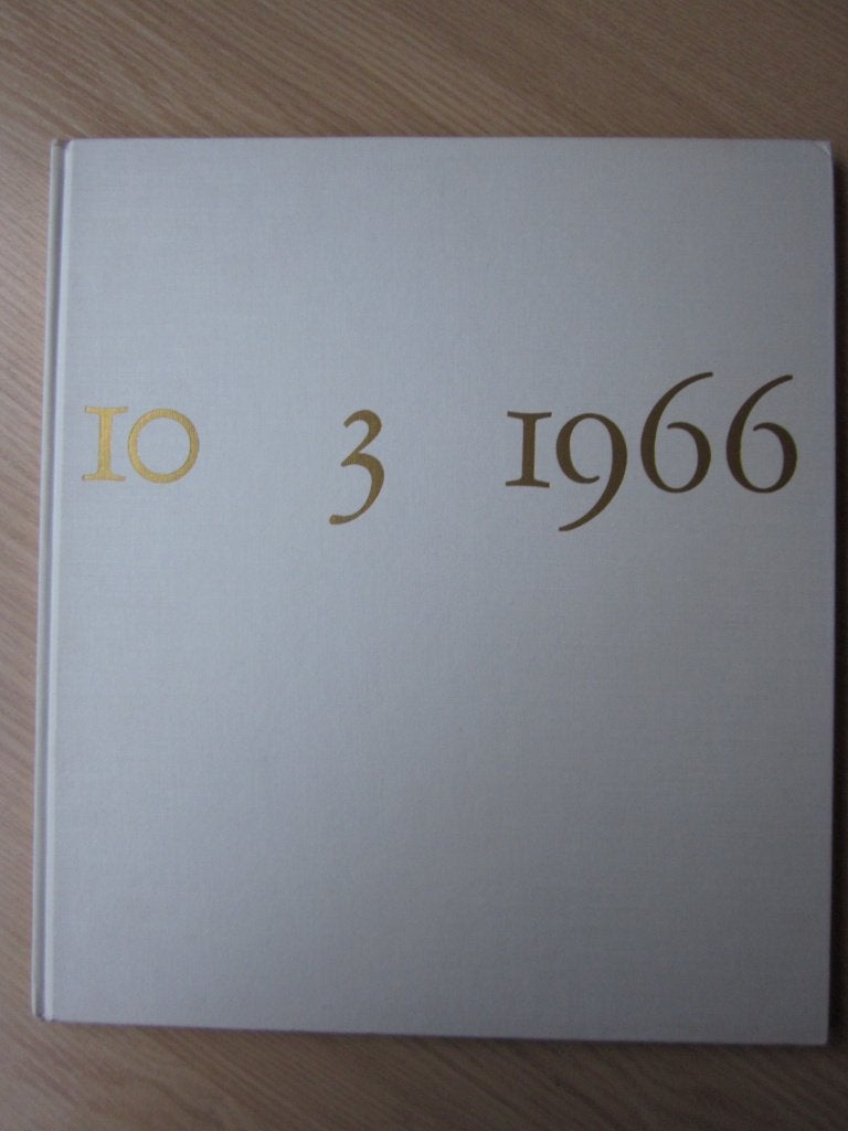 10 3 1966, Ophalen of Verzenden, 20e eeuw of later, Zo goed als nieuw