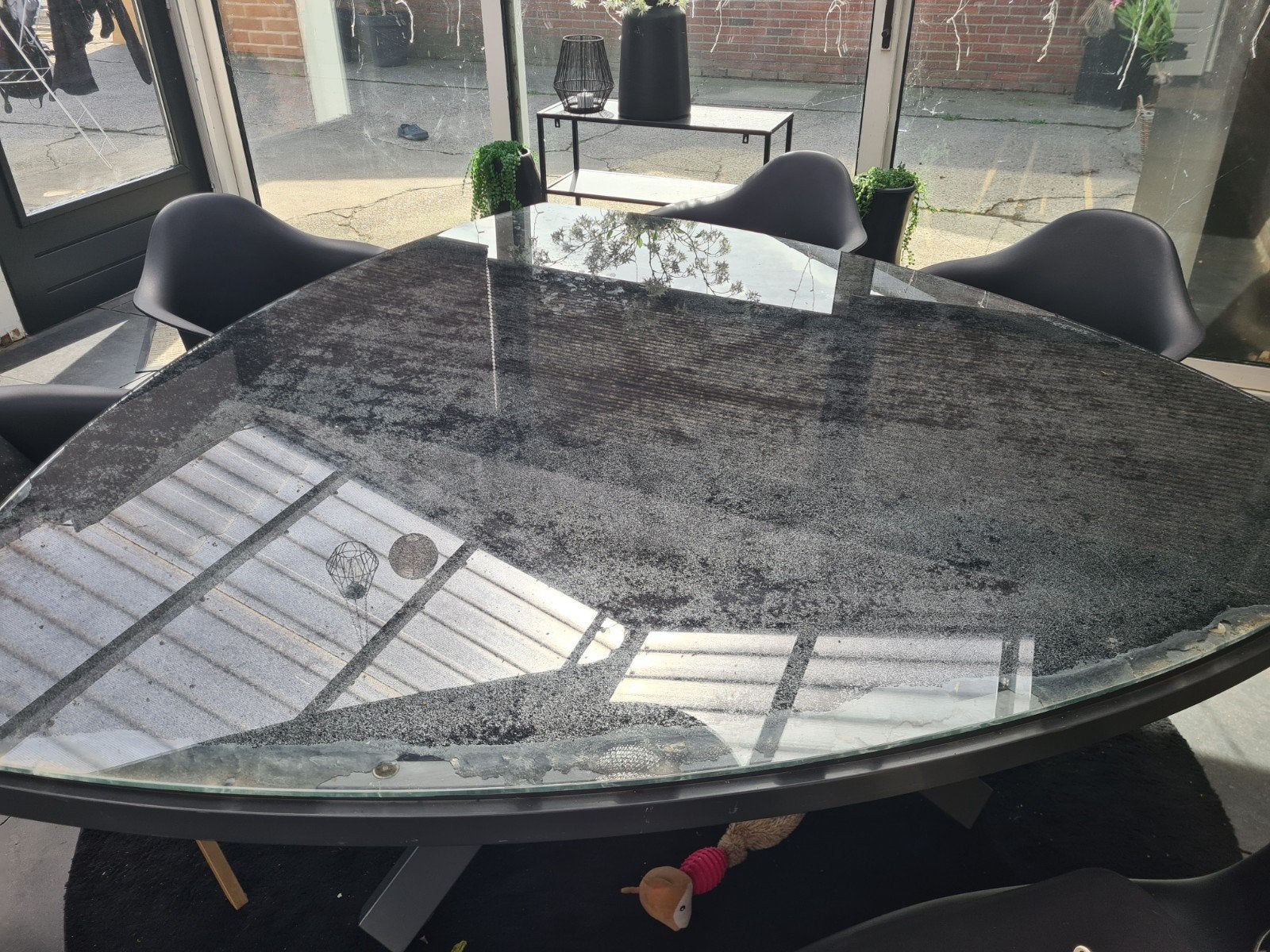 tafel driehoek, Ophalen, Gebruikt, Aluminium
