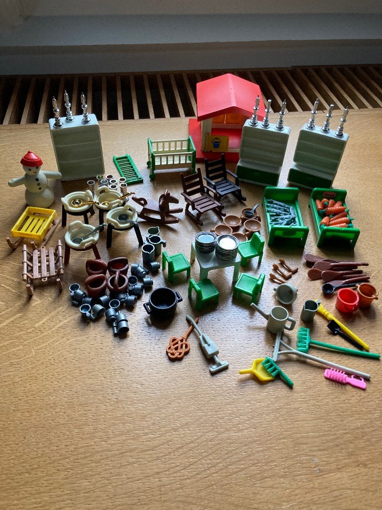 PLAYMOBIL HUISJE, PAARDJES, BOOTJES, Ophalen, Gebruikt, Losse onderdelen, Overige typen