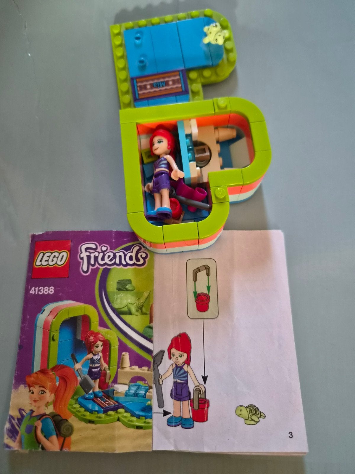 LEGO Friends Mia's Schildpad Reddingsactie 41388, Ophalen of Verzenden, Zo goed als nieuw, Overige merken