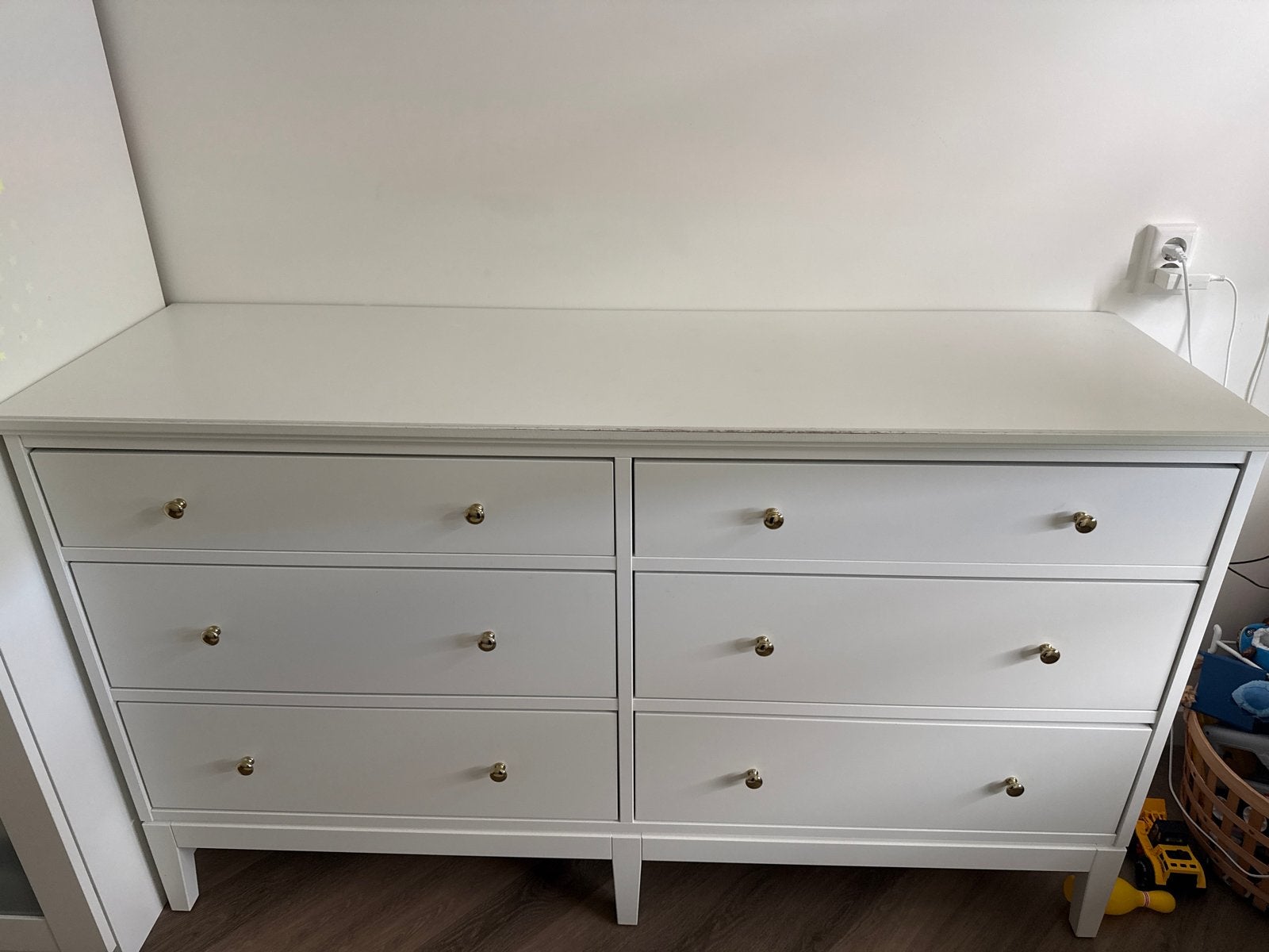 IKEA HEMNES ladekast 6 lades/ commode., Huis en Inrichting, Kasten | Ladekasten, Ophalen, Gebruikt, 100 tot 150 cm, 5 laden of meer