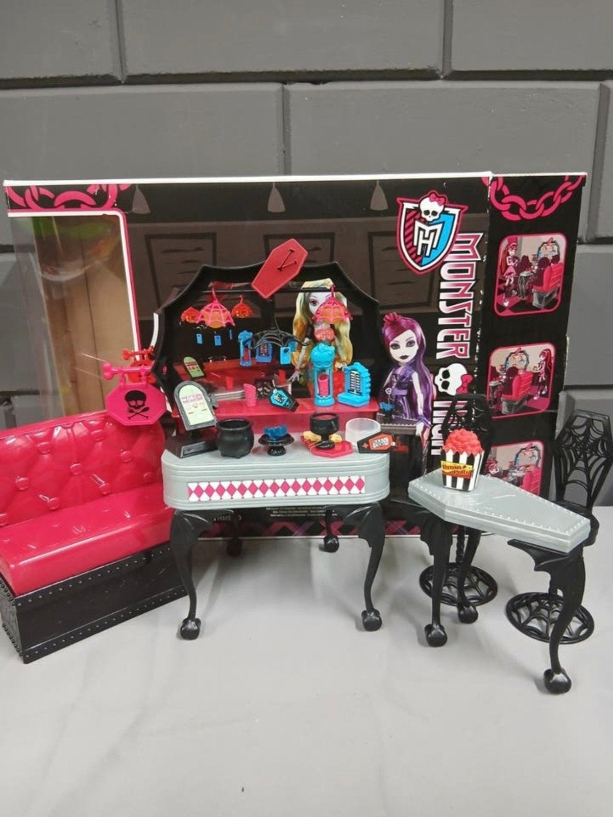Monster High Speelset met Meubels en Accessoires, Ophalen of Verzenden, Gebruikt, Overige typen