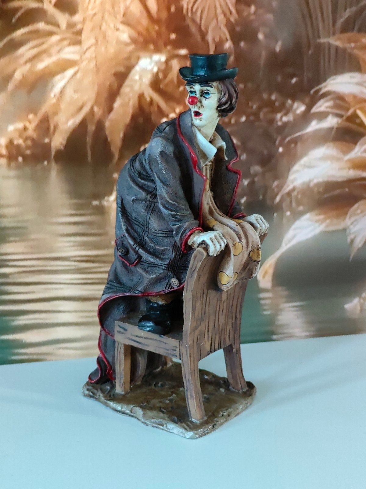 Een mooi beeldje van een clown., Ophalen of Verzenden