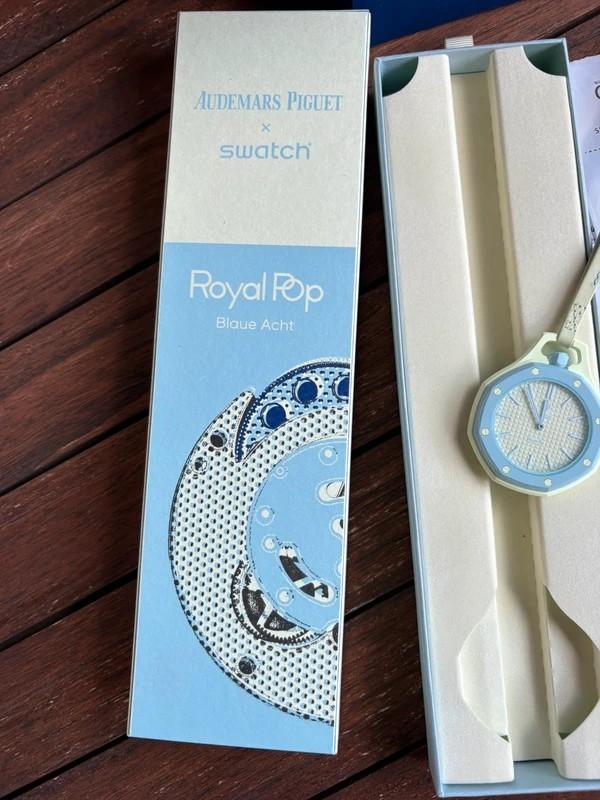 Swatch AP, Sieraden, Tassen en Uiterlijk, Sporthorloges, Verzenden, Zo goed als nieuw, Android