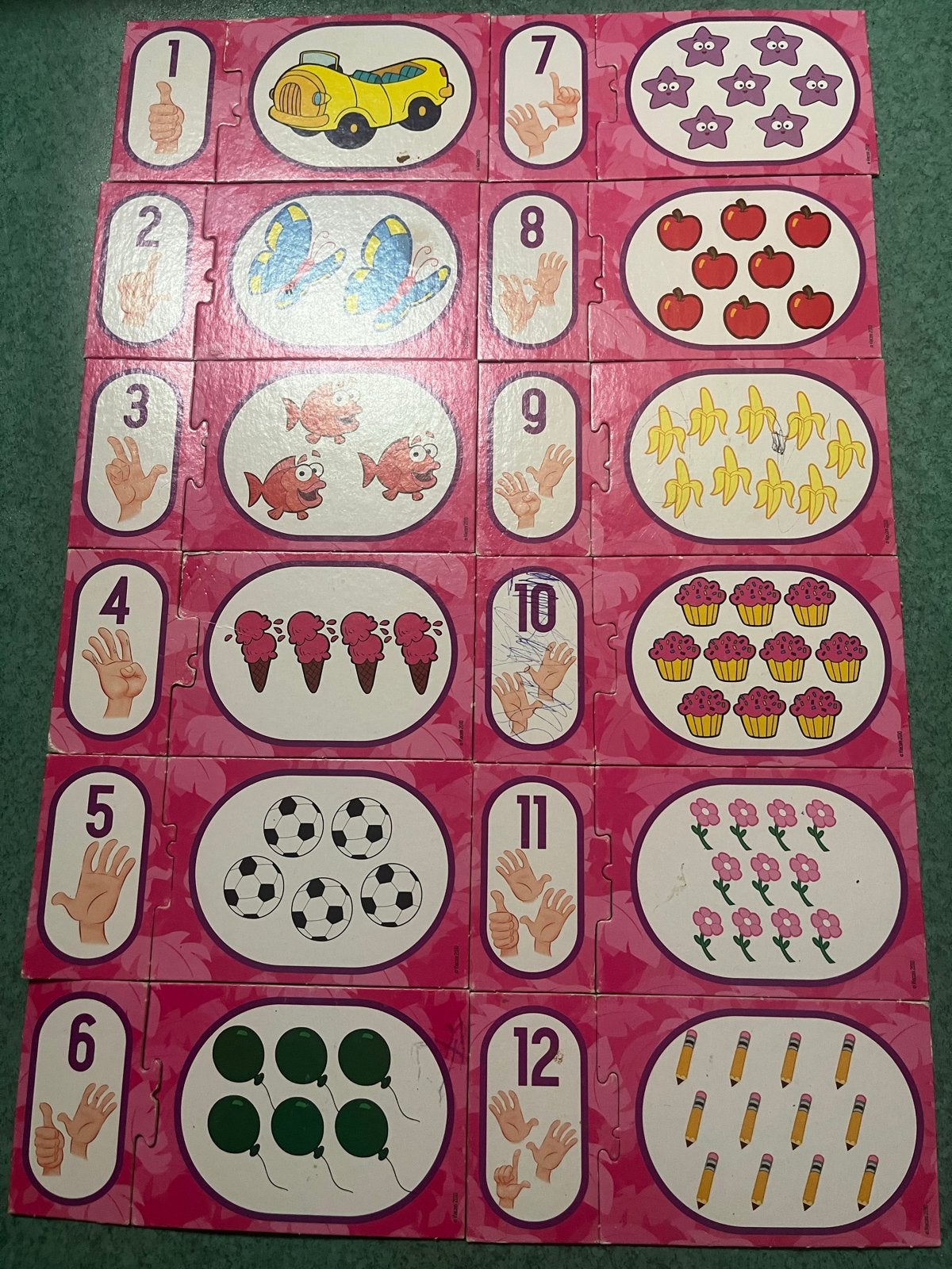 Dora Rekenpuzzel - Leren Tellen en Rekenen, Kinderen en Baby's, Ophalen of Verzenden, Gebruikt, Puzzelen