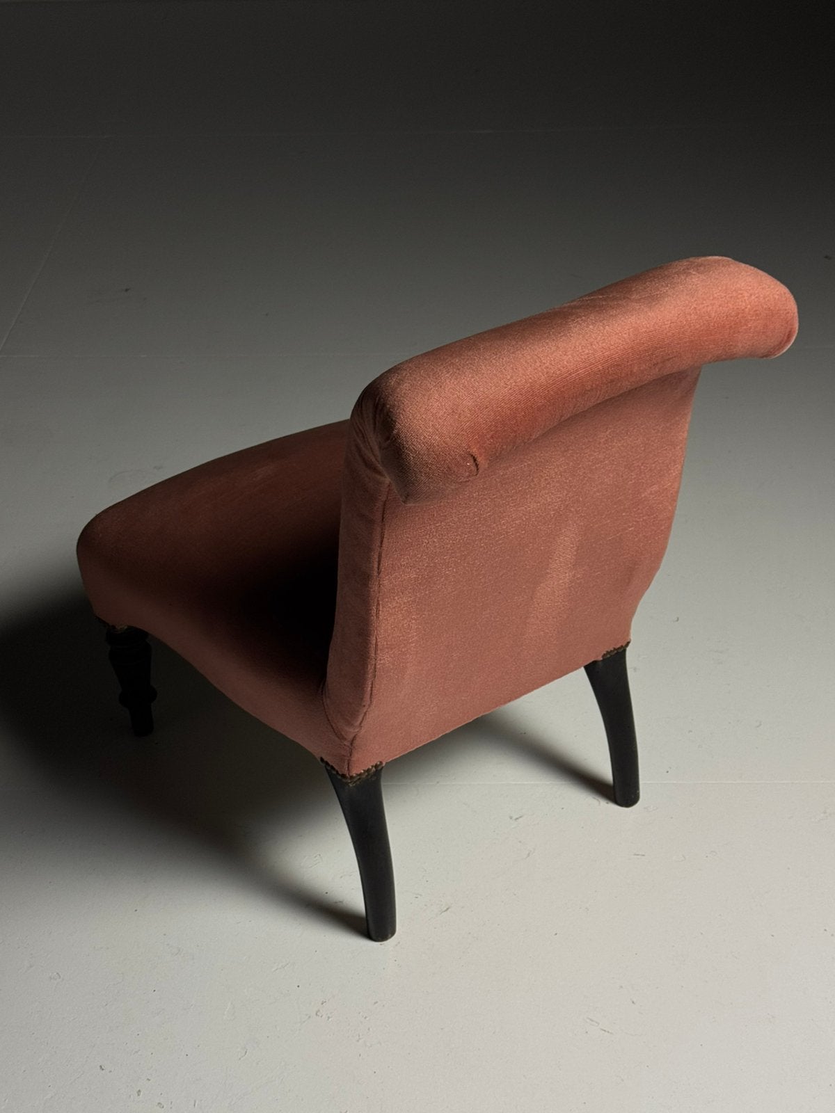 Set van 2 Franse slipper chairs ca. 1900, Ophalen, Zo goed als nieuw, Eenpersoons, Minder dan 150 cm