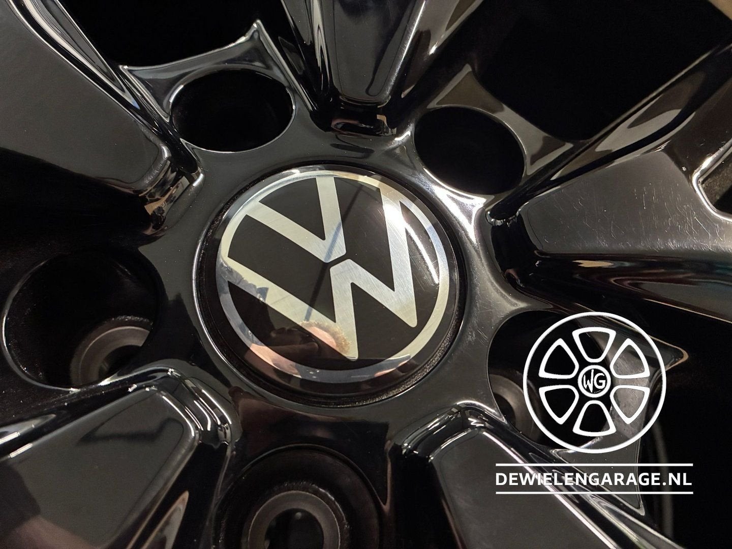 4x VW Naafkap Origineel Nieuw Logo 571 601 171 oa Tiguan T-R, -, -, Nieuw, Ophalen of Verzenden