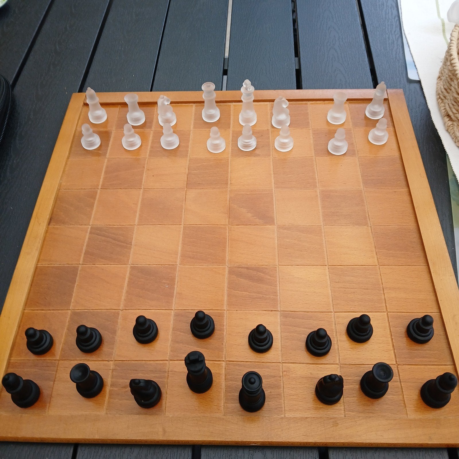 dam/schaakspel, Hobby en Vrije tijd, Gezelschapsspellen | Bordspellen, Ophalen of Verzenden