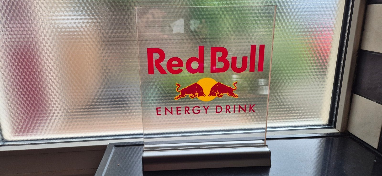 Red Bull LED Lichtreclame - Uniek Decoratiestuk, Meerkleurig, Kunststof, Ophalen of Verzenden, Zo goed als nieuw