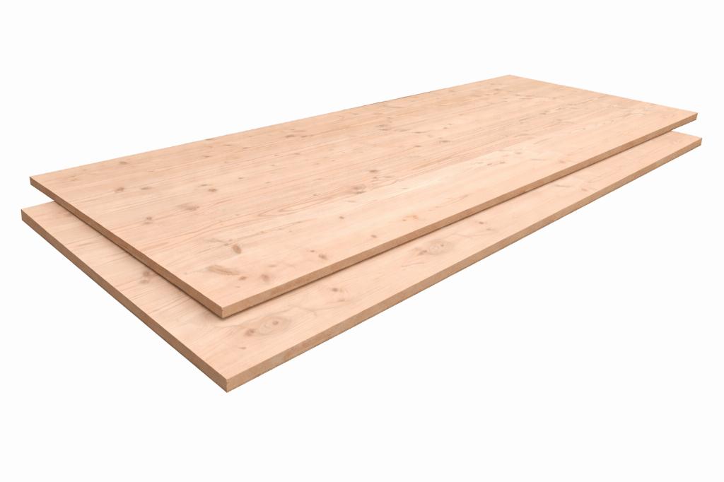 Douglas Panelen | Platen | Geschaafd | 19mm | 247x97cm, Doe-het-zelf en Verbouw, Platen en Panelen, Ophalen of Verzenden, Nieuw