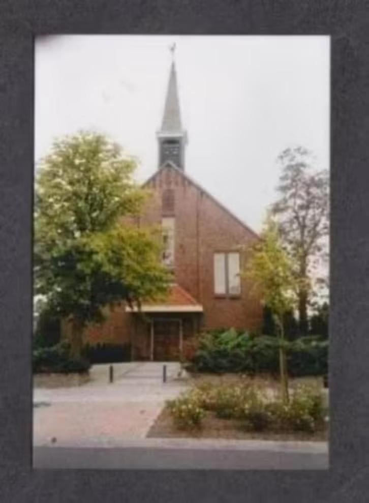 Foto Zwartemeer Gereformeerde Kerk 1999 (1)., 1980 tot heden, Foto, Ophalen of Verzenden, Zo goed als nieuw