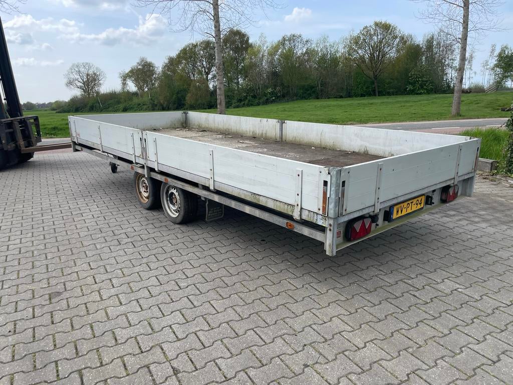 Tandemas aanhangwagen 500 x 200cm, Auto diversen, Aanhangers en Bagagewagens, Ophalen, Gebruikt