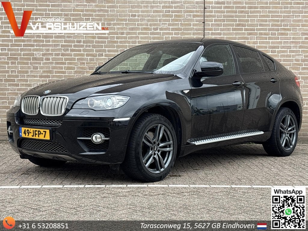 BMW X6 xDrive35i High Executive | Leder | Climate | Cruise |, Auto's, BMW, Euro 5, Gebruikt, Zwart, Zwart