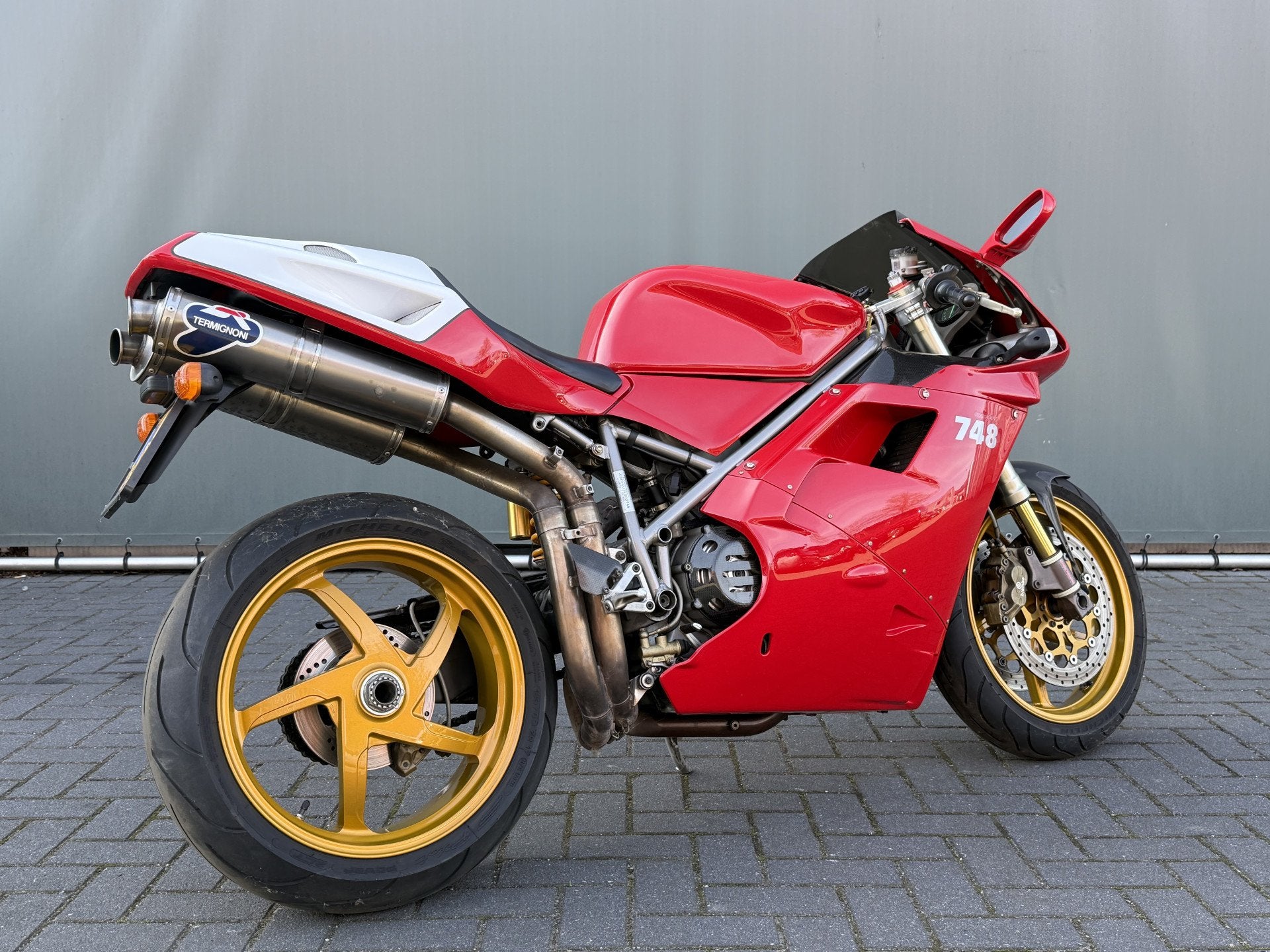 Ducati 748 S (R-BLOK) BWJ 2001 748R MOTORBLOK / ÖHLINS / CA, Bedrijf, Meer dan 35 kW, Overig, 748 cc