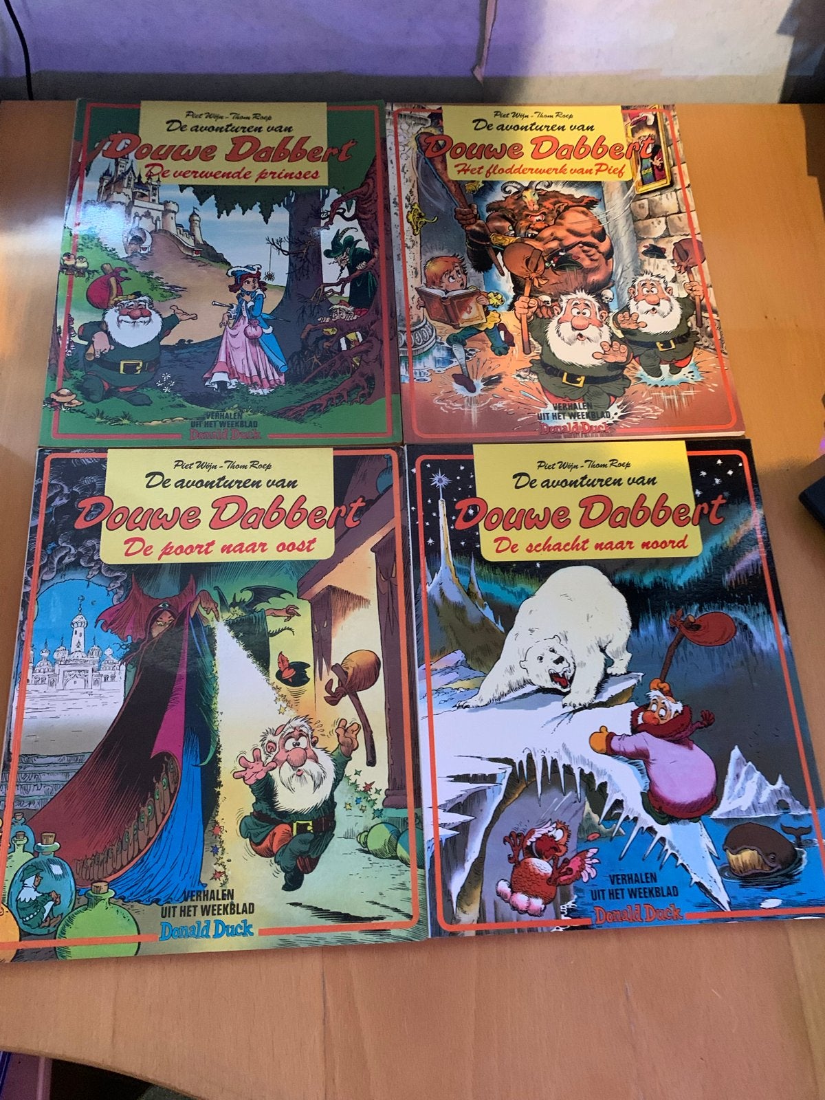 Douwe Dabbert stripboeken - 5 albums, Boeken, Complete serie of reeks, Ophalen of Verzenden, Gelezen