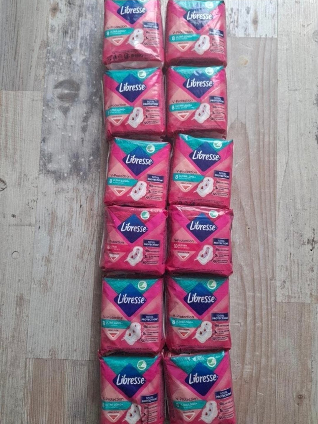 Libresse V-Protection Ultra Long Maandverband (12 pakken), Libresse, Ophalen of Verzenden, Roze