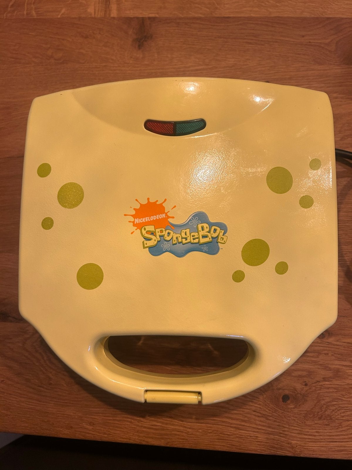 SpongeBob Wafelijzer - Collectie Item, Werkt Perfect, Ophalen of Verzenden, Vaatmachinebestendige platen, Zo goed als nieuw