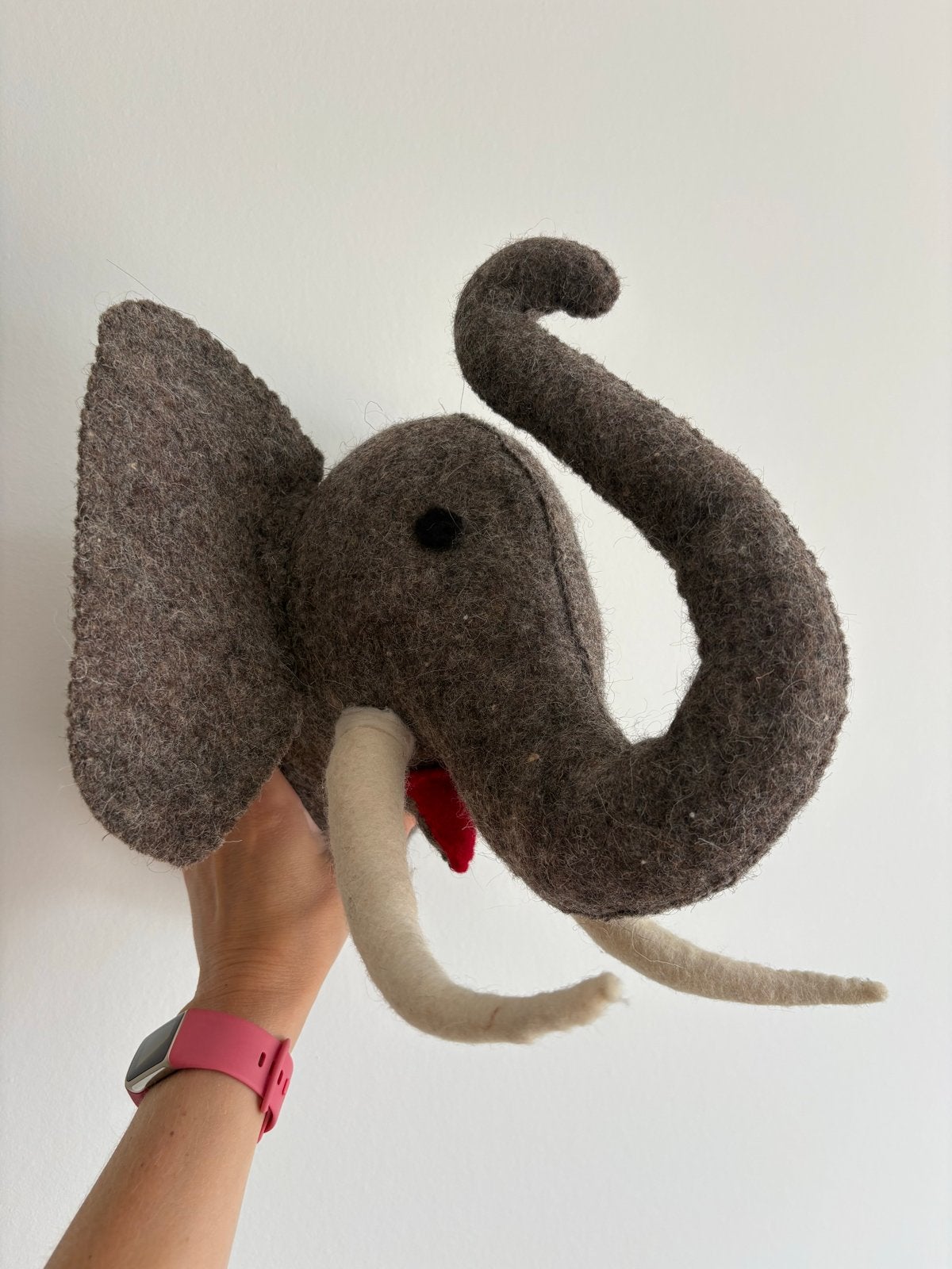 Olifant wanddecoratie voor kinderkamer, Gebruikt, Overige merken, Bruin, Ophalen of Verzenden