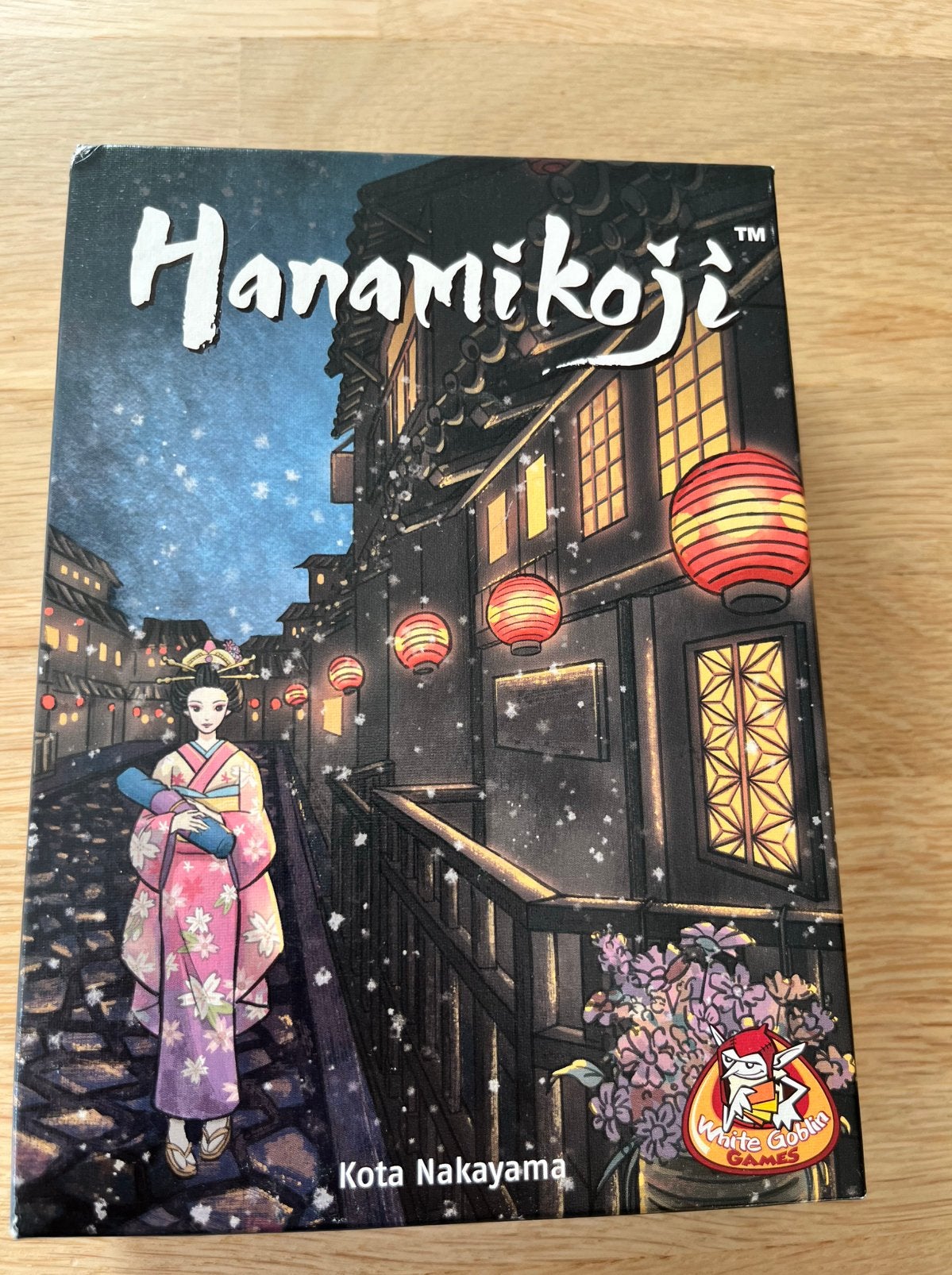 Hanamikoji, Hobby en Vrije tijd, Ophalen of Verzenden, Zo goed als nieuw