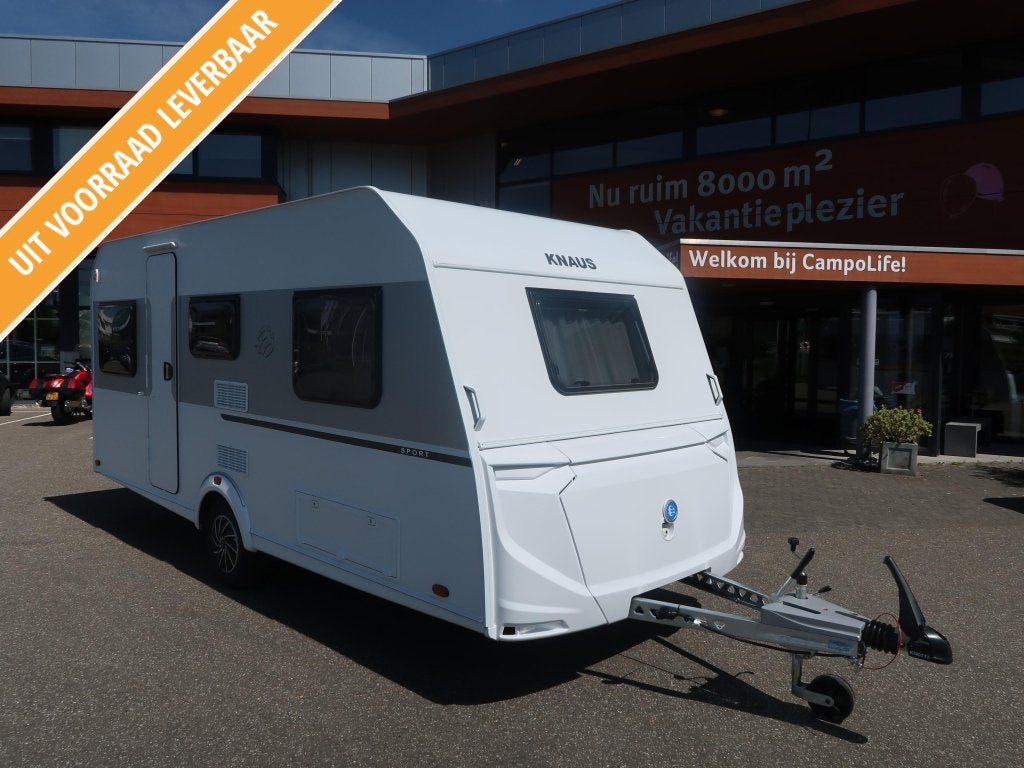 Knaus Sport 460 EU, 5 tot 6 meter, Knaus, Schokbreker, 2 aparte bedden