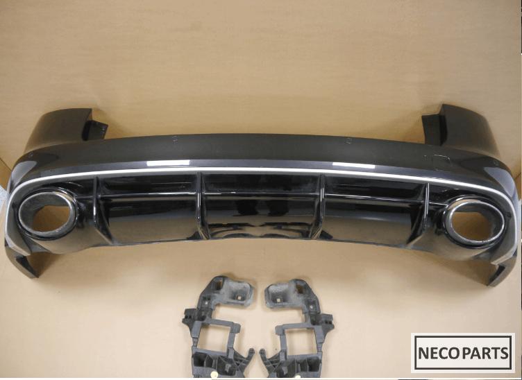AUDI RS6 C7 ACHTERBUMPER ORIGINEEL 6xPDC, Gebruikt, Achter, Bumper, Audi