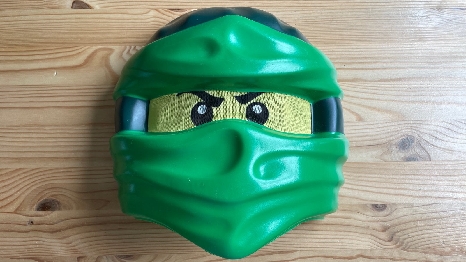 Lego Ninjago Lloyd masker - Groen ninja masker, Ophalen of Verzenden, Gebruikt, Jongen of Meisje