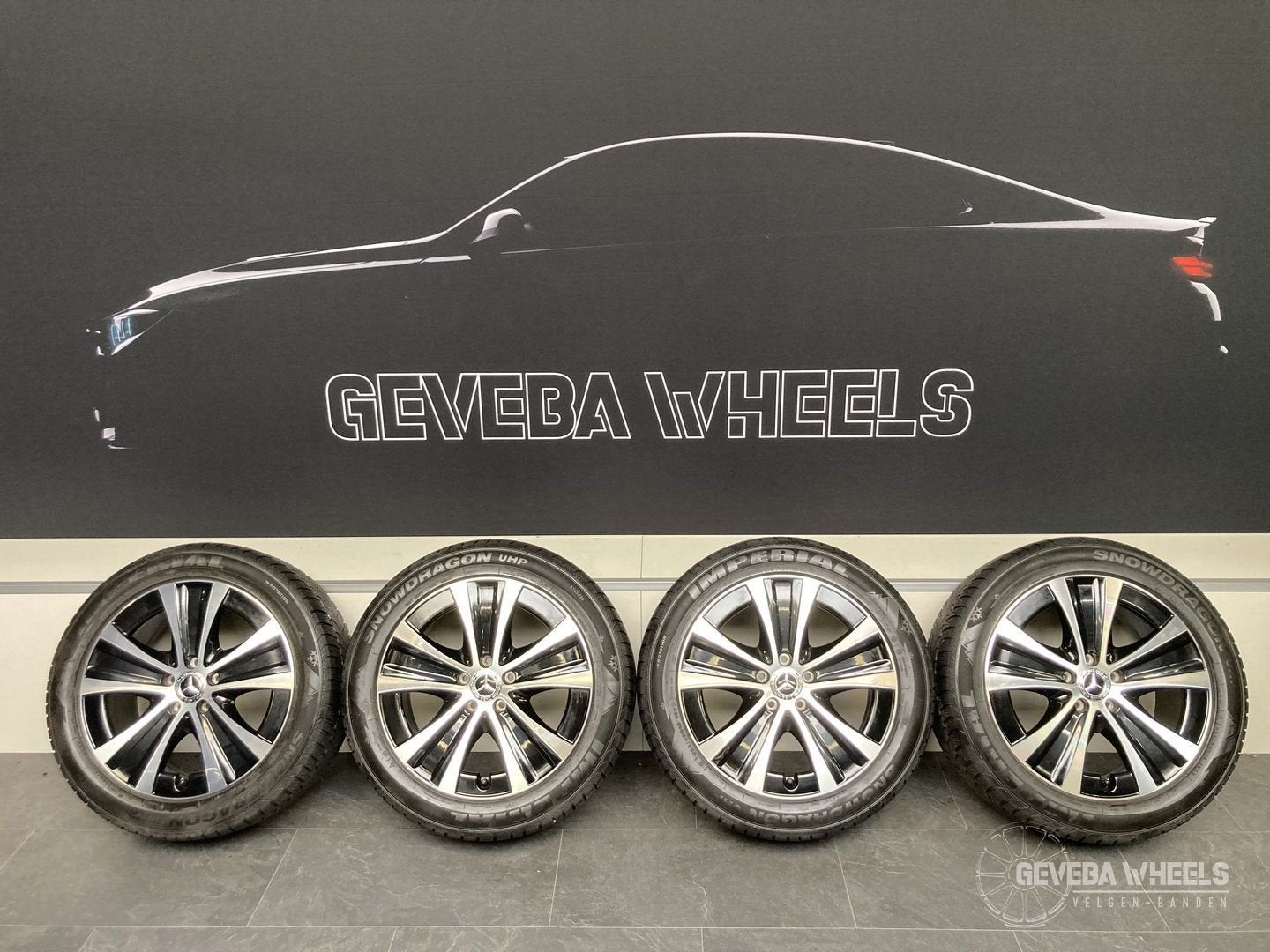 18” originele Mercedes Vito / Viano velgen + winterbanden, 18 inch, 255 mm, -, -