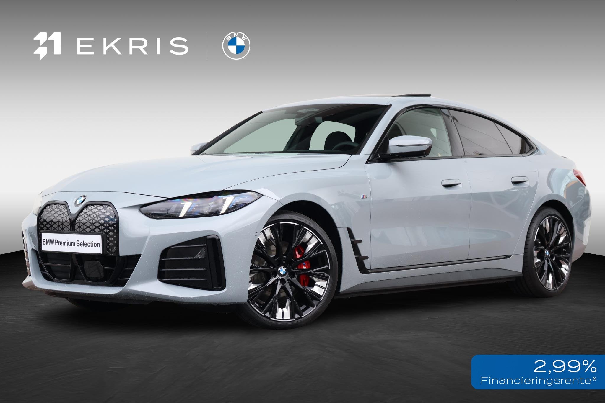 BMW i4 eDrive40 M Sport Edition 84 kWh | Sport Pakket Pro |, Achterwielaandrijving, 510 min, Zwart, Met garantie (alle)