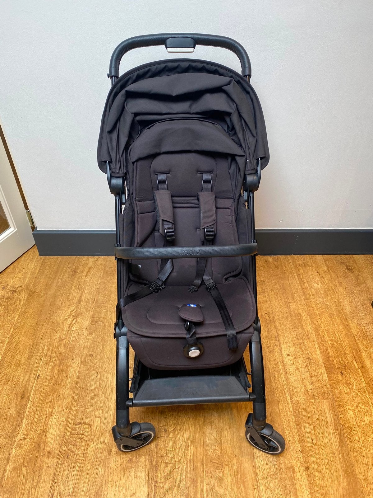 Joolz Aer+ Space Black Buggy + veel accessoires, Kinderen en Baby's, Ophalen, Zo goed als nieuw, Kinderwagen, Verstelbare duwstang