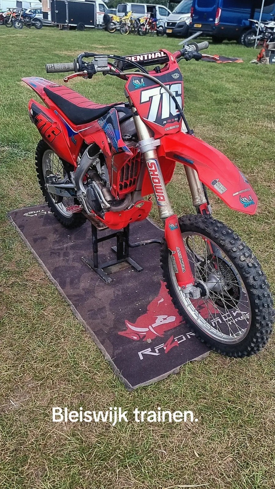 honda crf 250r crossmotor., 250 cc, Particulier, Crossmotor, 1 cilinder