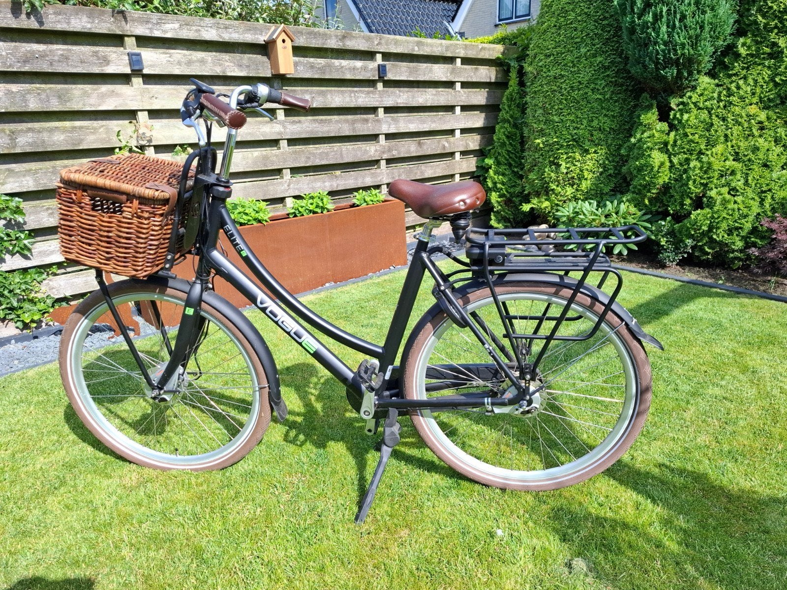 Electrische damesfiets Vogue, Fietsen en Brommers, Elektrische fietsen, Gebruikt, Overige merken, 55 tot 59 cm, Ophalen