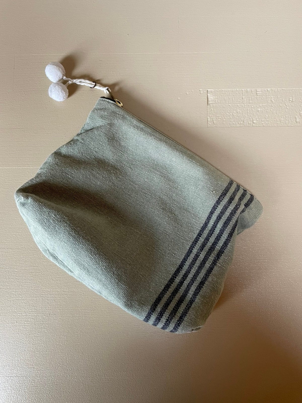 Sissy Boy grote toilettas klein make-up tasje - set van 2, Ophalen of Verzenden, Zo goed als nieuw, Groen, Dame
