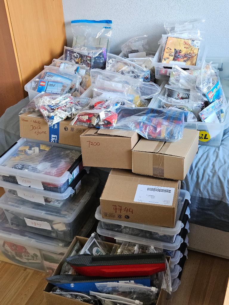 Lego partij - 161 sets en setjes, Kinderen en Baby's, Speelgoed | Duplo en Lego, Ophalen, Gebruikt, Lego