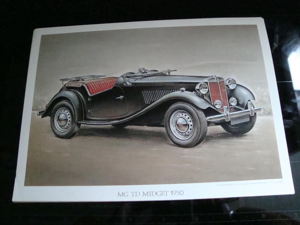 Mg td midget - 1950, Ophalen of Verzenden, Nieuw, Auto's