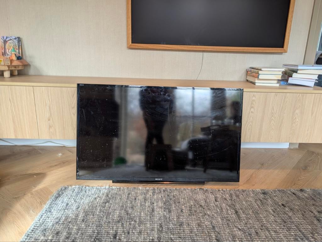Sony 40 inch Full HD TV met ophangbeugel, Ophalen, 50 Hz, Full HD (1080p), Gebruikt