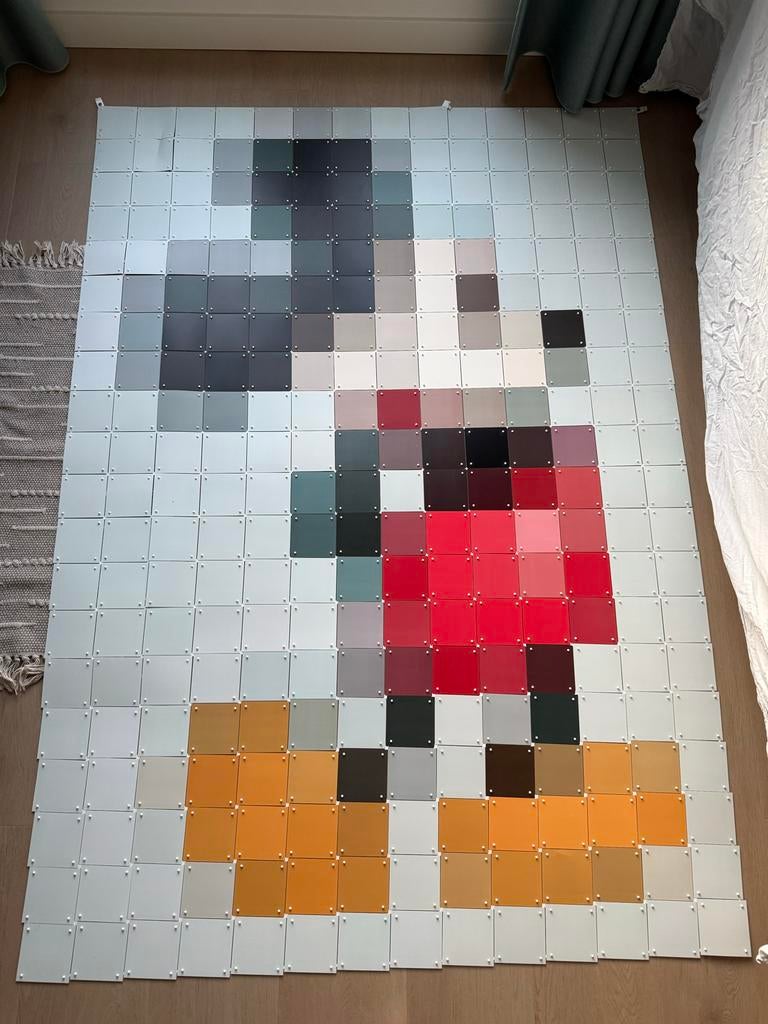 IXXI Mickey Mouse wanddecoratie, Ophalen, Gebruikt, Meerkleurig, Wandbord of Wandpaneel