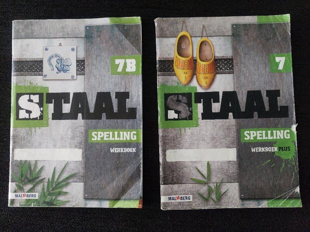 spellingmethode ‘STAAL’ voor groep 7, Boeken, Ophalen of Verzenden, Zo goed als nieuw, Overige niveaus, Nederlands
