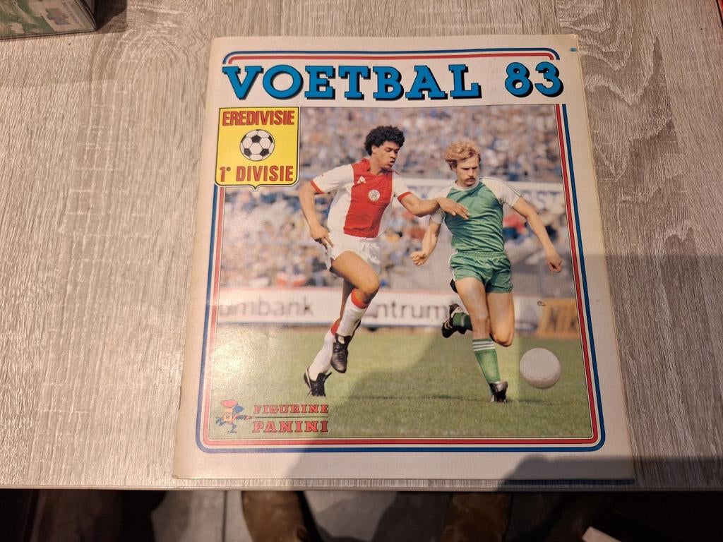 Panini Voetbal 83 Album - Eredivisie & 1e Divisie, Ophalen of Verzenden, Gebruikt, Ajax, Poster, Plaatje of Sticker