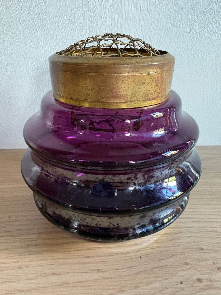 Antiek Art-Deco Bloemsteker Vaasje., Ophalen of Verzenden