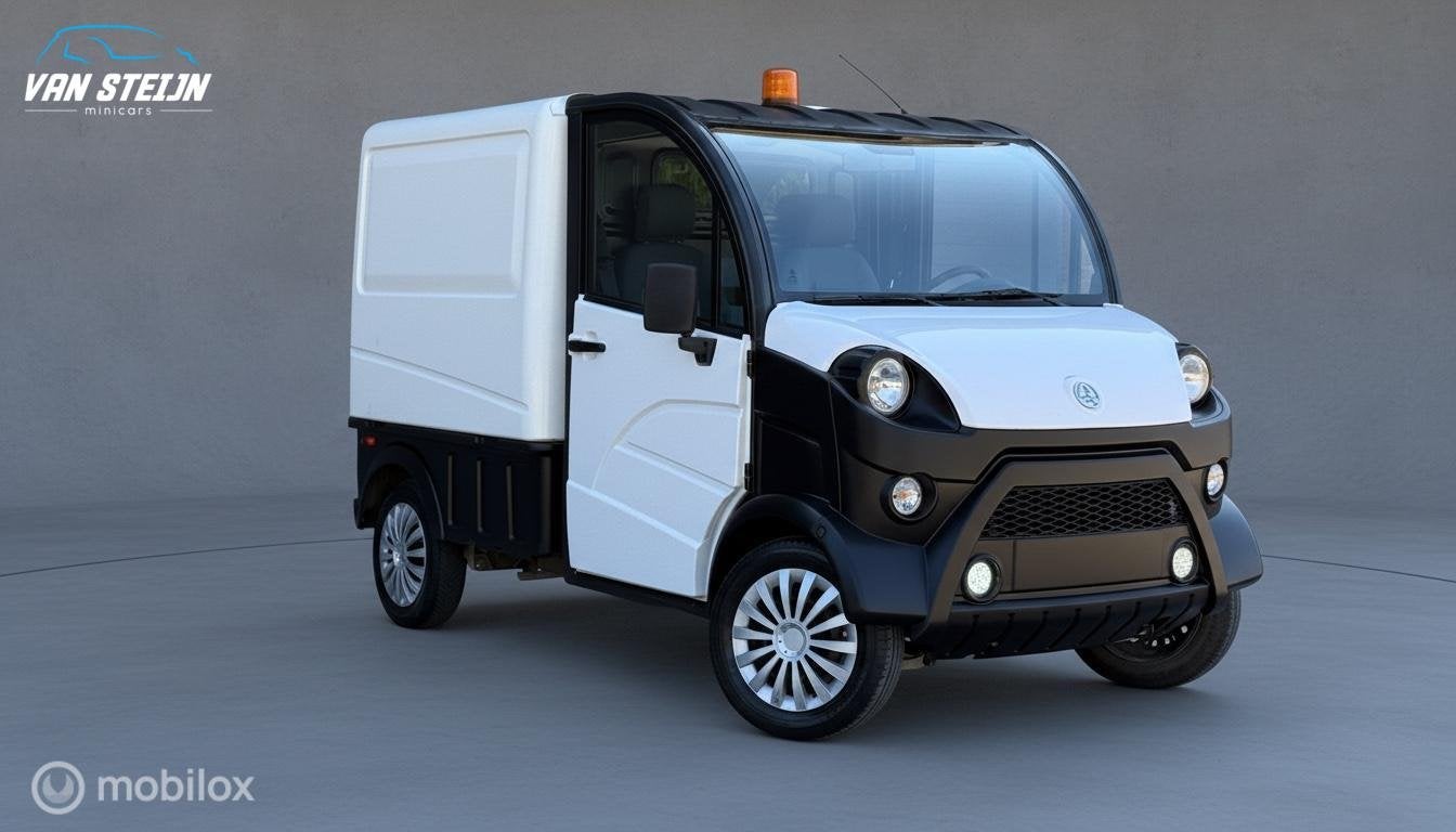 Aixam Brommobiel D-Truck 400 Laadbak 2020 | Zwaailamp | 6dkm, Diversen, Brommobielen en Scootmobielen, Gebruikt, Overige merken