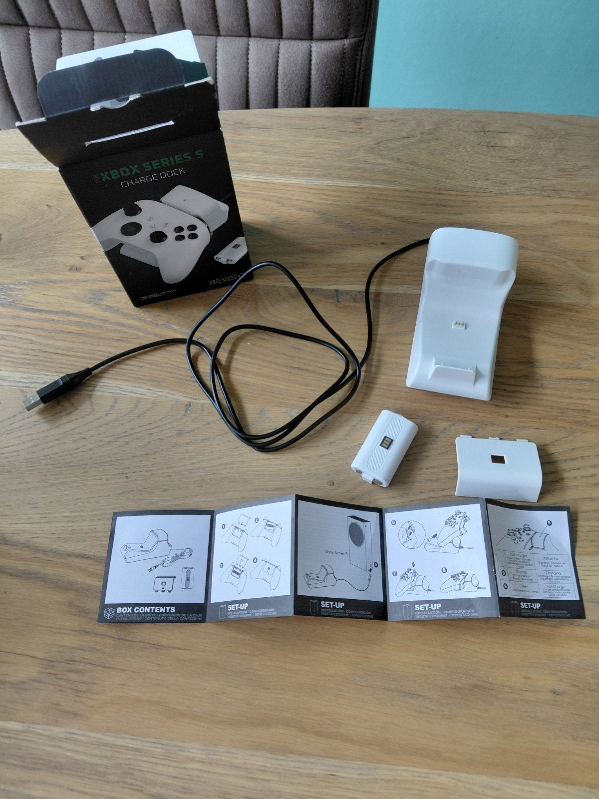 Xbox Series S Charging Dock Revent., Spelcomputers en Games, Spelcomputers | Xbox Series X en S, Verzenden, Zo goed als nieuw