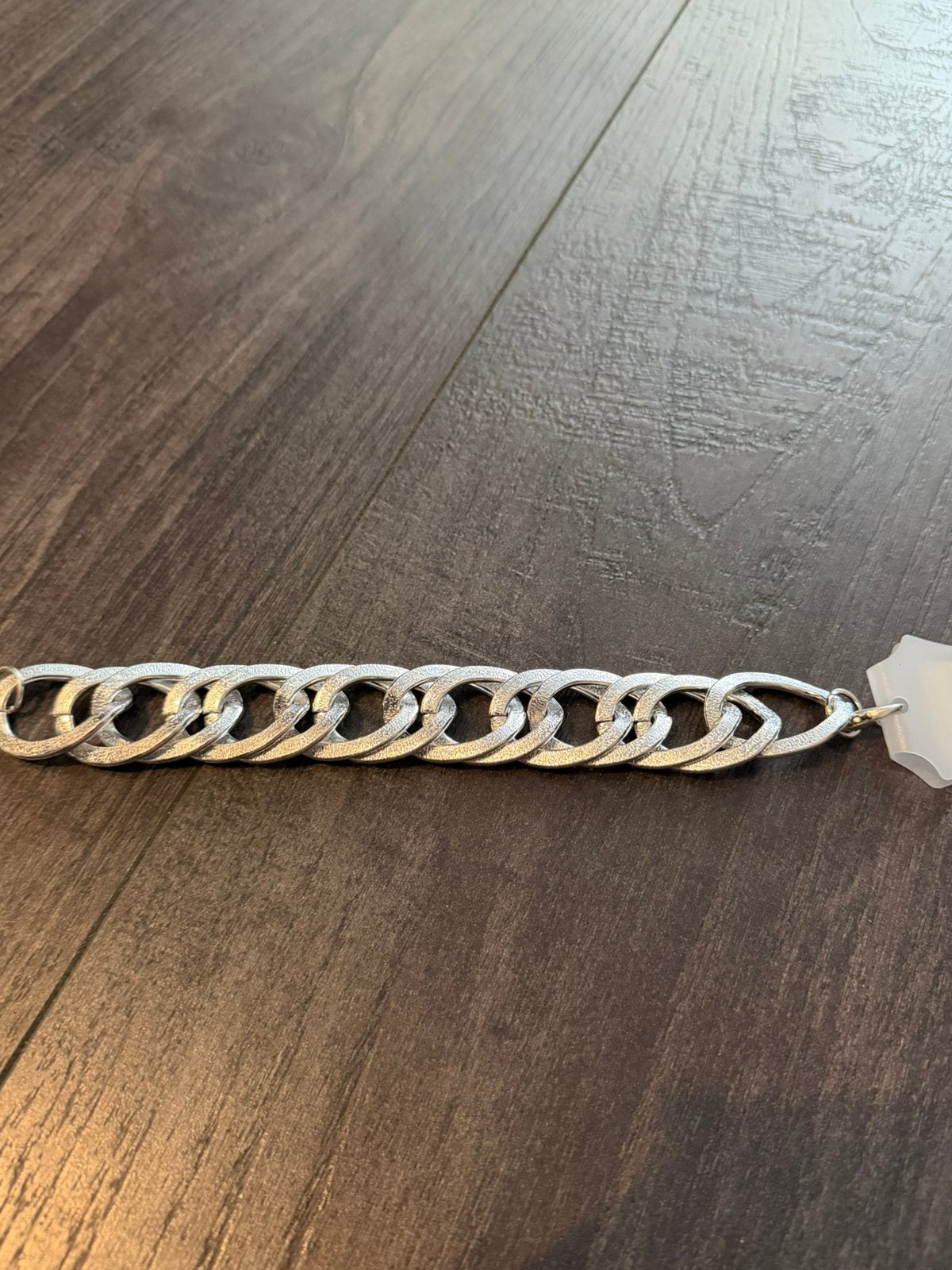 Partij 6 stuks lichtgewicht metalen armbanden 23/4, Verzenden, Nieuw, Zilver, Staal